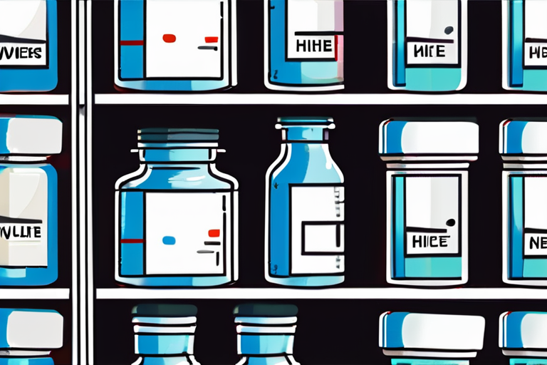 UK Government Warns of Price Hike for New Medicines to Boost Investment
