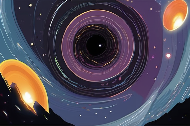 Rogue Black Hole Unleashes Cosmic Energy from Dwarf Galaxy 230 Million Light-Years Away