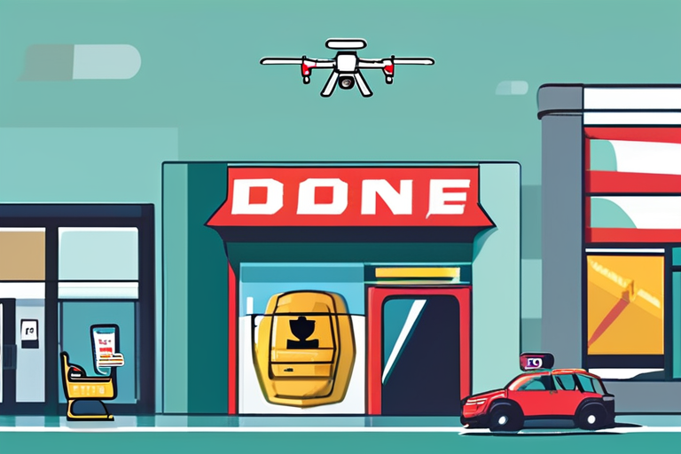 Drones Now Patrol Private Properties to Combat Shoplifting and Crime