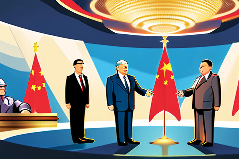 Xi Stakes Global Claim with Historic Summit of Kim and Putin