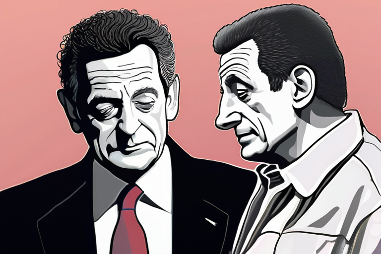 Sarkozy warns he will ‘sleep in jail but with head held high’ after conviction