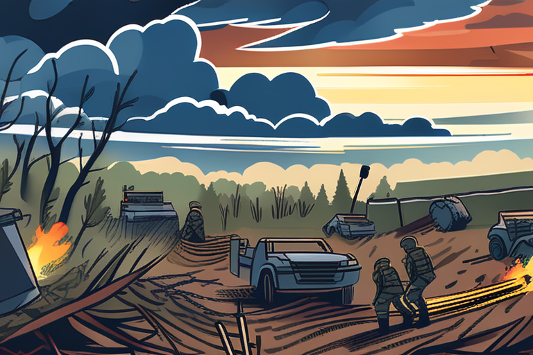 Russia's Advance in Donbas Traps Thousands in Desperate Search for Safety