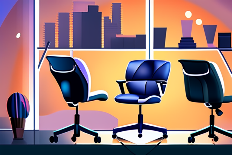 Office Chairs Redesigned: AI-Driven Ergonomics for Remote Workers