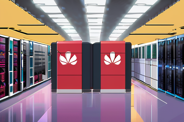 Huawei Unveils Ambitious Plan to Merge Thousands of AI Chips into a Single, Unified Supercomputer