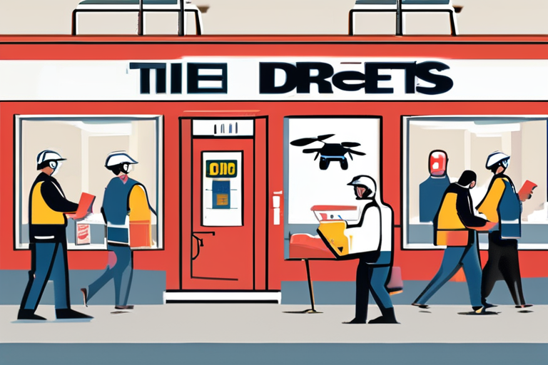"Drones to Pursue Shoplifters in High-Tech Crime Crackdown"