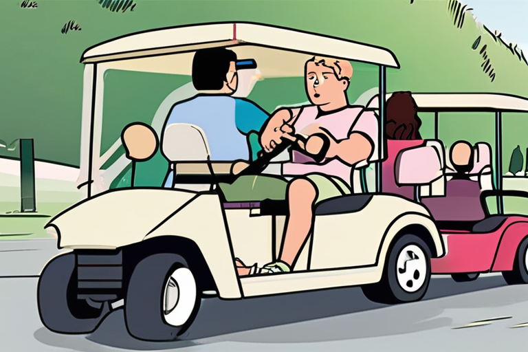 Pediatric Golf Cart Injuries Soar: Almost Half of Kids Hurt by Carts in Recent Years