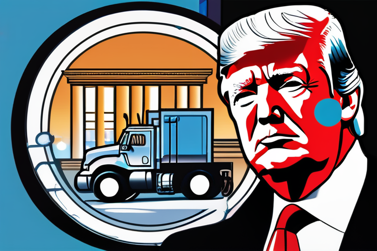 Trump Imposes Import Taxes on Pharmaceuticals, Furniture, and Trucks