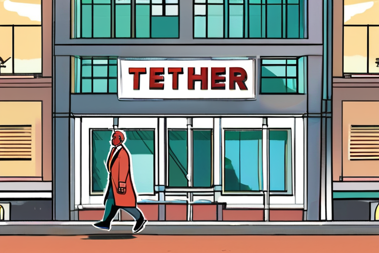 Tether Seeks $20 Billion Lifeline from SoftBank and Ark Invest