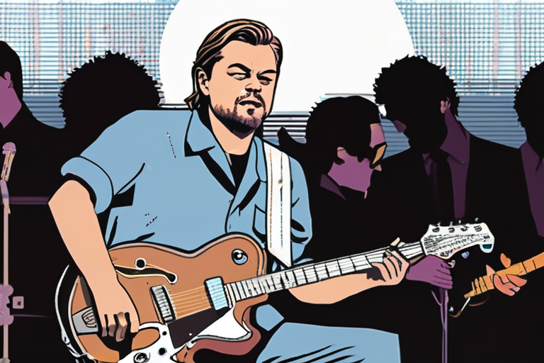 Leonardo DiCaprio Rocks Out to Oasis' L.A. Show, Cheers McCartney Tribute