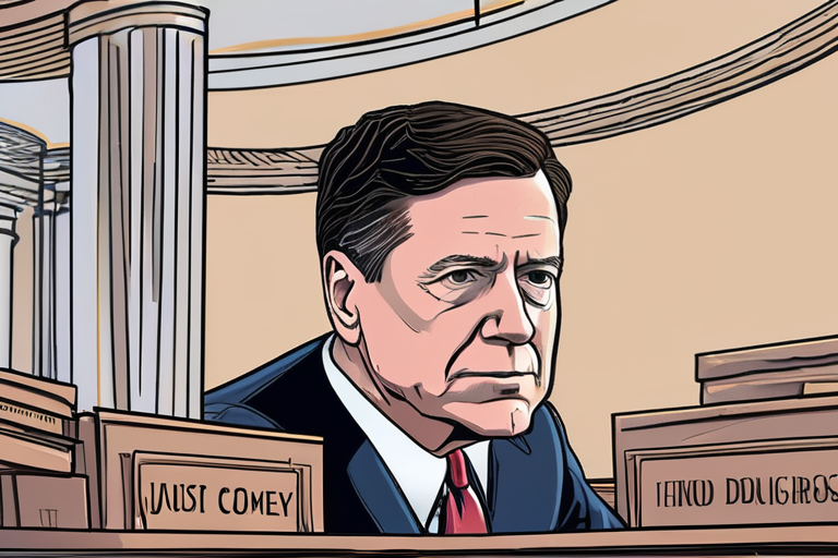Justice Department Indicts James Comey on Charges of Misleading Congress