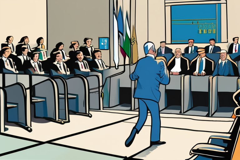 "Netanyahu Slams Palestinian Statehood, UN Audience Walks Out in Protest"