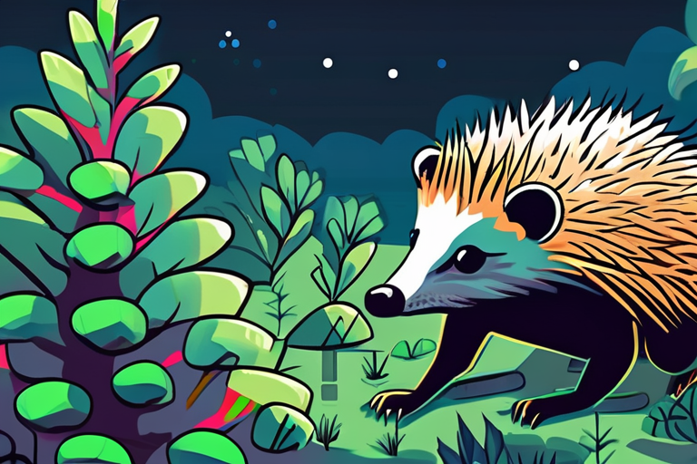 "AI Spots Hedgehogs from Space, But First It Sees Brambles"
