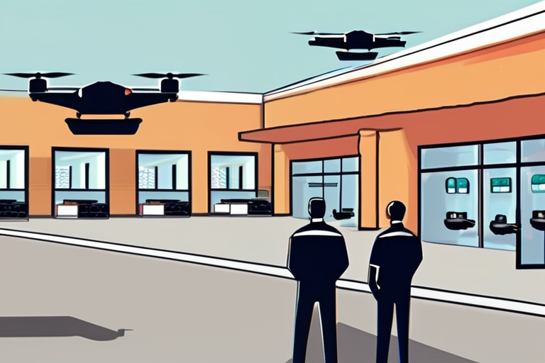 Drones Take to Skies for Retail Security: Flock Safety Expands Private-Sector Use