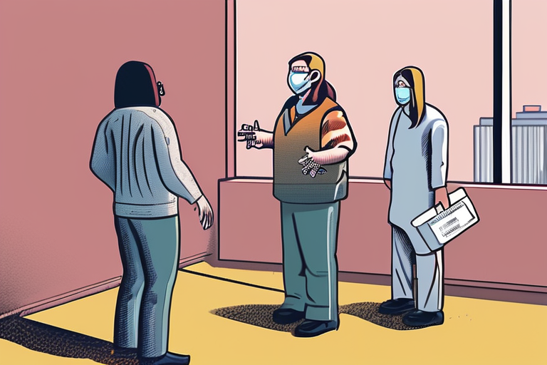 Anti-Vax Activists Confront CDC Over Vaccine Mandates Near Site of Recent Tragedy