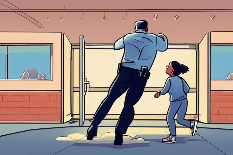 ICE Agent Caught on Camera Slamming Distraught Mom to Ground in Front of Kids