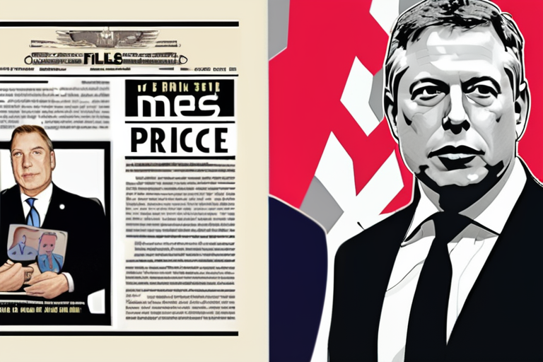 "Epstein Files Expose Ties to Musk and Prince Andrew"