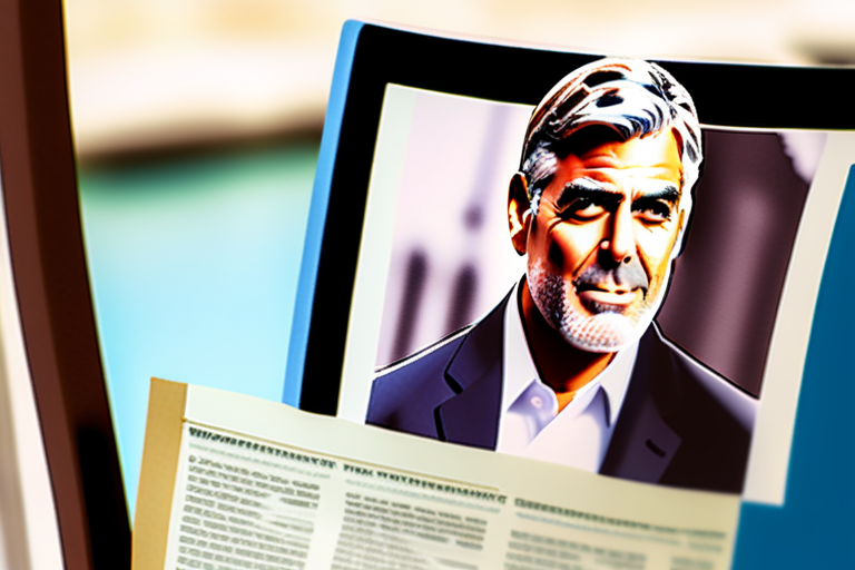 George Clooney MIA at Venice Press Conference Due to Sinus Infection