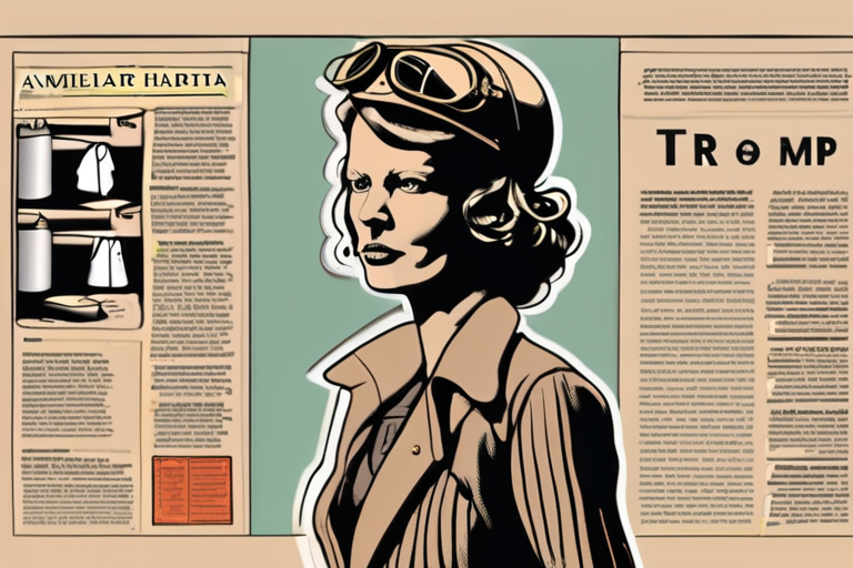 Trump Orders Declassification of Amelia Earhart's Lost Files