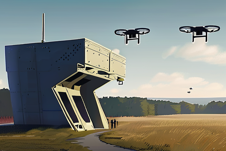 Unidentified Drones Breach Denmark's Military Perimeter Overnight