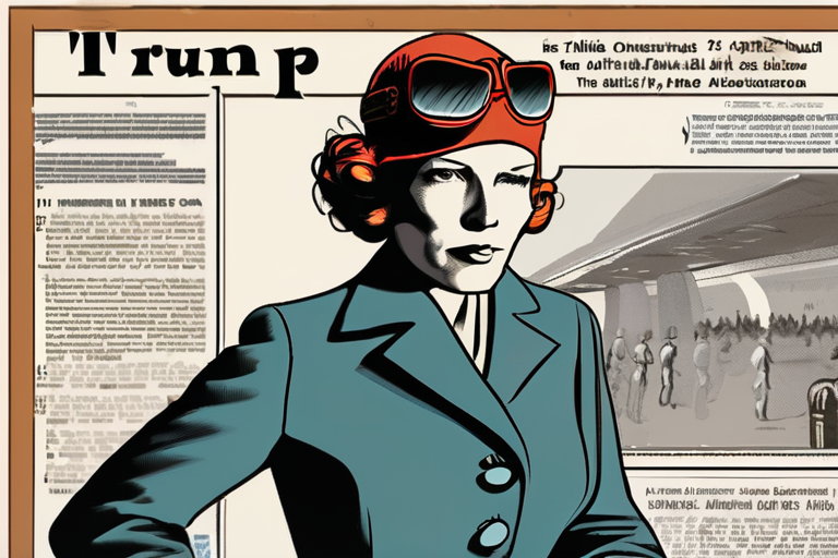 Trump Orders Declassification of Amelia Earhart's Mysterious Disappearance Files