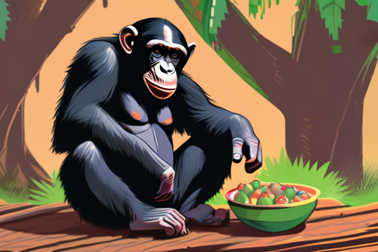 Chimpanzees Get Tipsy on Wild Fermented Fruits: Study Reveals Surprising Drinking Habits
