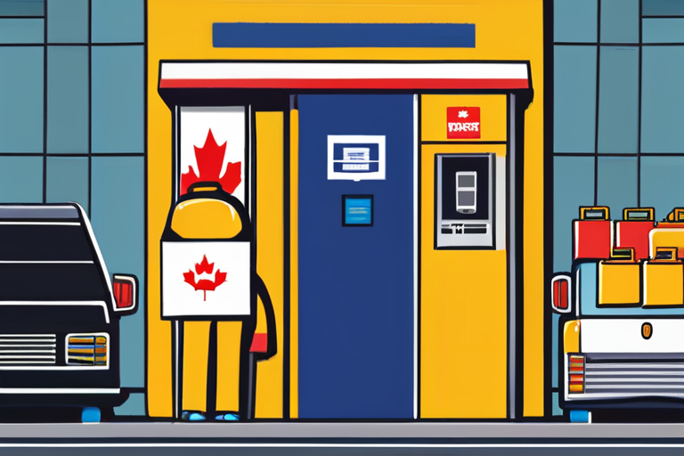 "Canada Post Workers Shut Down Deliveries in Nationwide Strike"