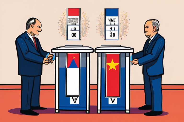 Moldovans Cast Ballots in Crucial Vote Pitting EU and Russia Ties Against Each Other