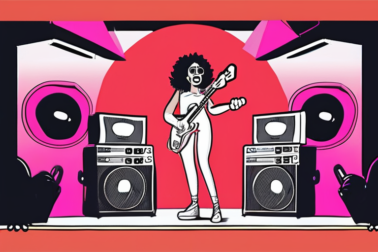 "Lola Young Crashes Onstage at All Things Go Festival"