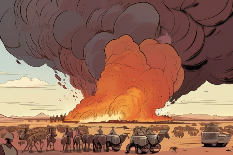 Namibia's Army Battles Inferno: Third of Etosha Game Reserve Engulfed