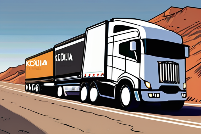 Kodiak Hits the Road to IPO: Self-Driving Trucks Startup Takes Historic Step Forward
