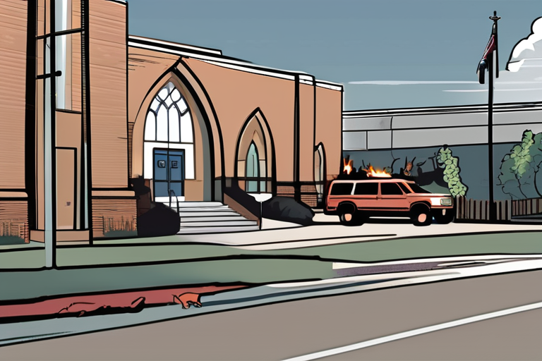 Gunman's Rampage Claims Four Lives in Michigan Church Shooting and Arson Attack
