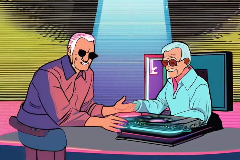 "Stan Lee's AI Hologram Steals LA Comic Con Spotlight Amid Ethics Debate"
