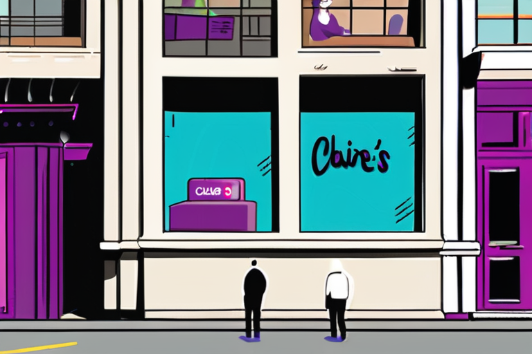 Claire's UK Stores Saved, But 1,000 Jobs Still Hang in Balance