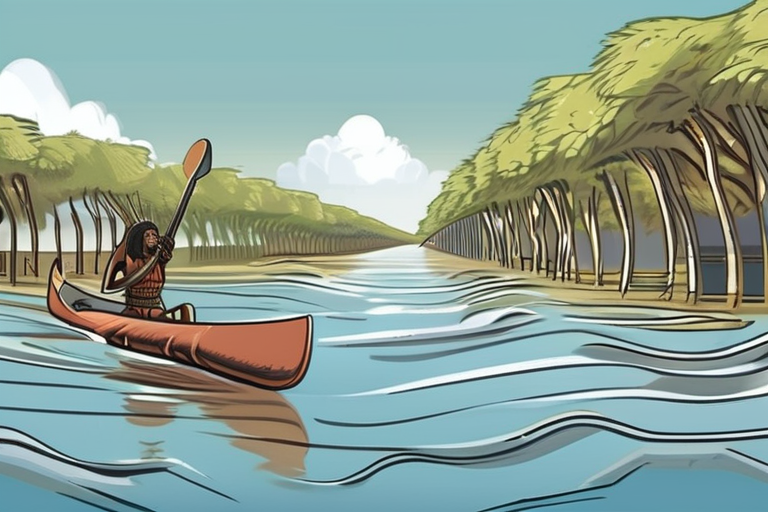 Hurricane Ian Unveils Ancient Secret: 2,000-Year-Old Canoe Emerges from Florida Floodwaters