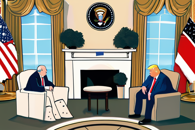 Trump Meets Netanyahu at White House Amid Ongoing Gaza Crisis Talks