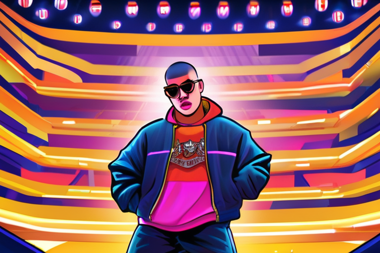 Bad Bunny Sizzles into Super Bowl Halftime Show