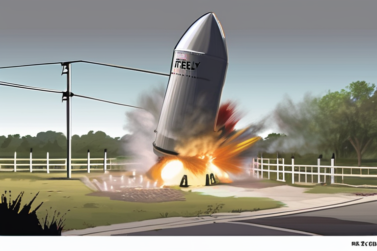 Firefly Aerospace's Alpha Rocket Booster Explodes in Texas Test Stand Catastrophe