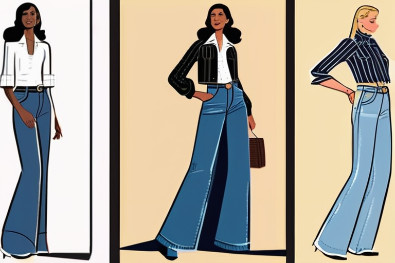 Flared-Leg Denim Makes a Big Comeback: From Retro Revival to Western-Inspired Style