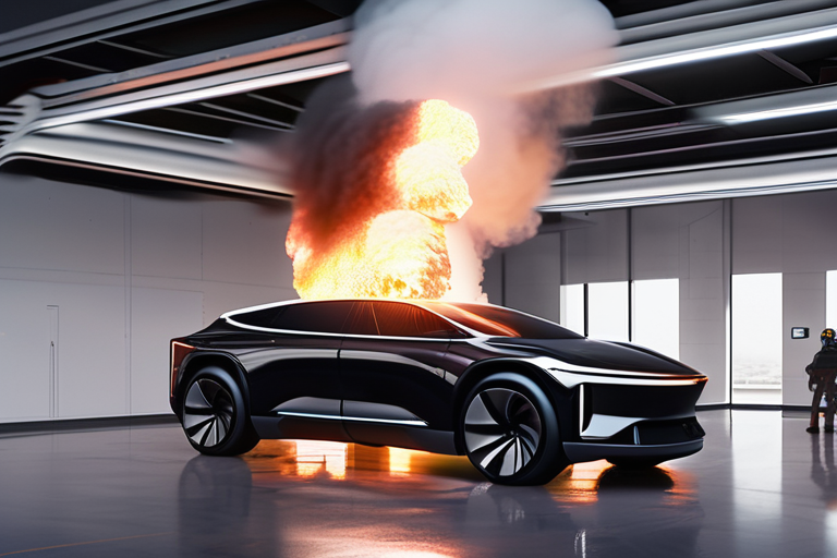 Faraday Future's LA HQ Hit by Explosion and Vehicle Fire: Investigation Underway