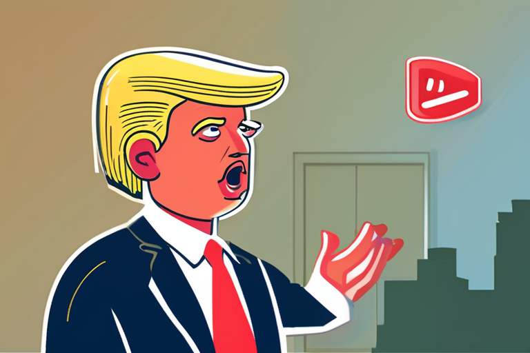 "YouTube to Pay $24.5M for Trump Account Suspension"