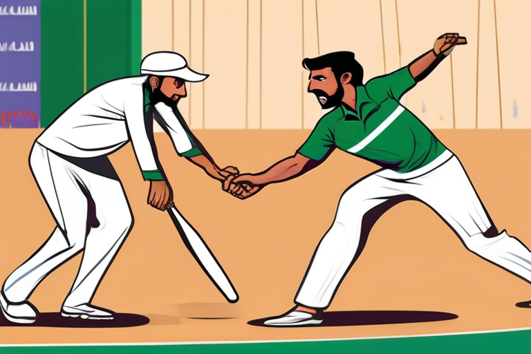 India-Pakistan Tensions Erupt on Cricket Pitch at Dubai Cup Finals