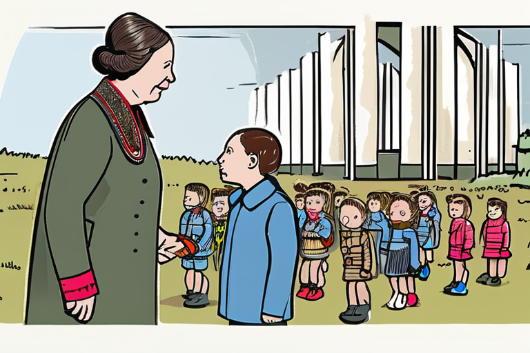 "Princess Anne Brings Hope to Ukraine's War-Torn Children"