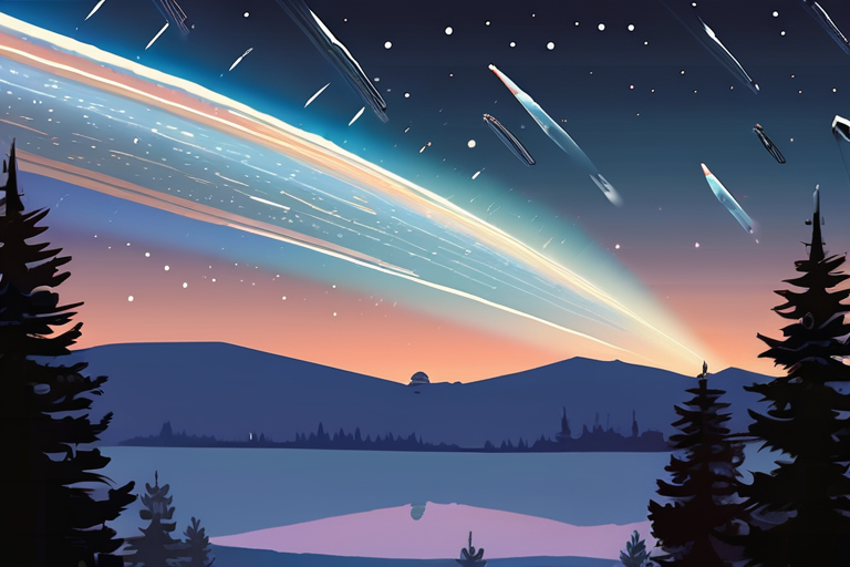 Witness the Orionids Meteor Shower: A Celestial Spectacle Unfolds Tonight!