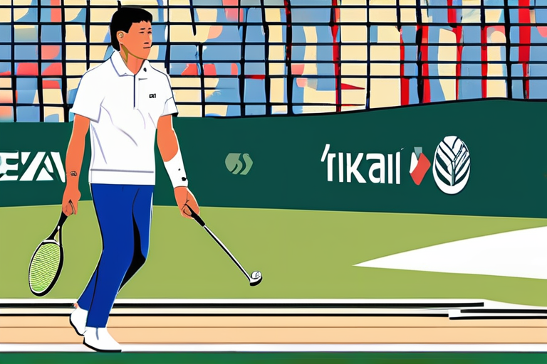 Alcaraz's Shanghai Masters Hopes Dashed by Ankle Injury Suffered in Japan Open Triumph