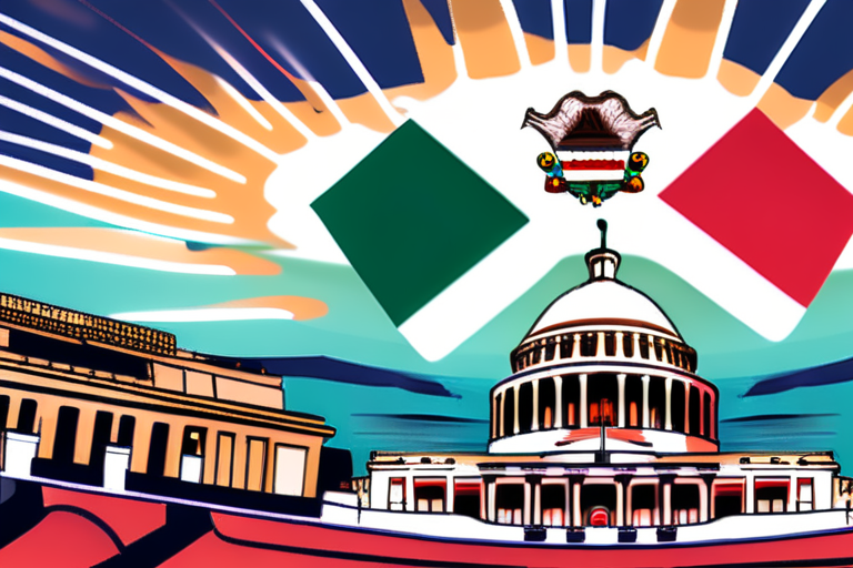 Mexico Senate Brawl Erupts Over US Military Intervention in Cartel Fight