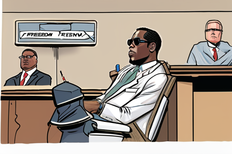 "Diddy's Freedom Hopes Crushed: Judge Rejects New Trial"