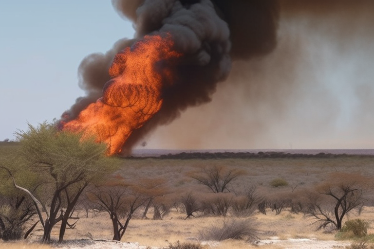 Wildfire Contained in Namibia's Etosha National Park After Criticism of Initial Response
