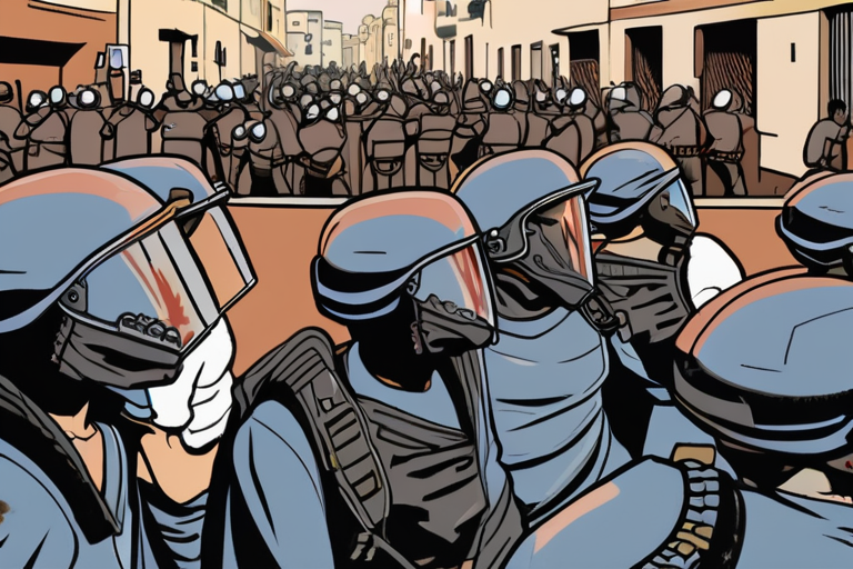 Protesters Clash with Security Forces for Fourth Consecutive Night in Morocco