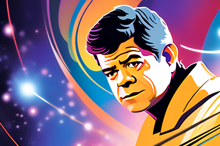Patton Oswalt Unveils the Art of Playing a Seductive Vulcan in Star Trek: Strange New Worlds
