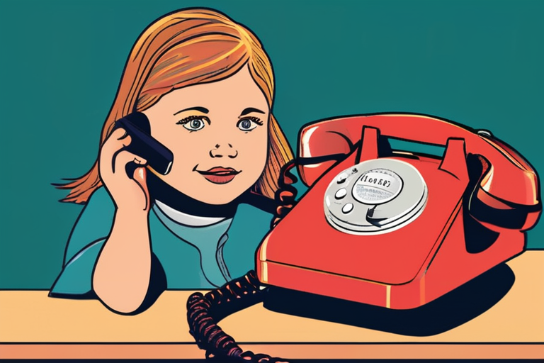 Kids Ditch Screens for Retro Landline Phones to Stay Connected